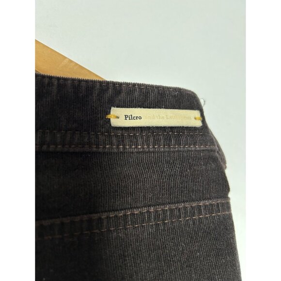 Corduroy Pilcro & The Letterpress Womens Pants Fit Serif No 31 Brown - Picture 5 of 16